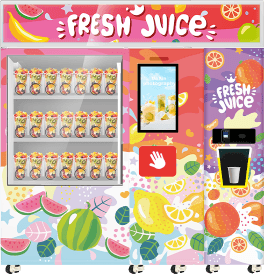 冰冻鲜榨冰沙售货机