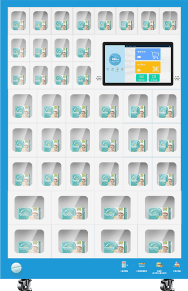 F1 18.5寸触摸屏格子柜售货机