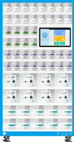 F5 15.6寸触摸屏格子柜售货机